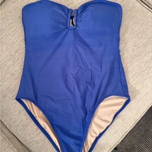 J. Crew Vibrant Blue One Piece